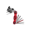 Kép 3/3 - Kerékpár szerszám klt. Multitool, 16 db-os, rövid (tokban)