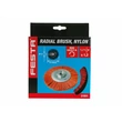 Kép 2/2 - Kefe forgó radiális FESTA nylon 150mm M14