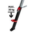 Kép 6/7 - FESTA összecsukható bak, 115×61,5–82 cm, max. 590 kg teherbírás