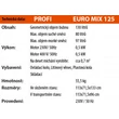 Kép 2/2 - Betonkeverő LESCHA EUROMIX 125l 230V WS HR