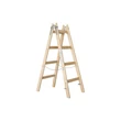 Kép 1/4 - Sprossenstehleiter Holz, 2x4 Sprossen, L=1,28m
