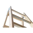 Kép 4/4 - Sprossenstehleiter Holz, 2x5 Sprossen, L=1,56m