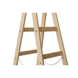 Kép 3/4 - Sprossenstehleiter Holz, 2x9 Sprossen, L=2,72m