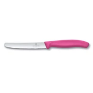 Victorinox Swiss Classic reggeliző kés recés 11cm pink