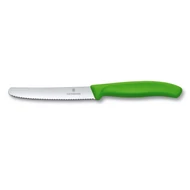 Victorinox Swiss Classic reggeliző kés recés 11cm zöld