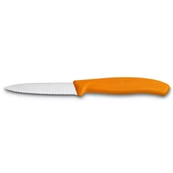 Victorinox Swiss Classic reggeliző kés recés hegyes narancs 8cm