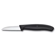 Victorinox Swiss Classic aprítókés egyenes 6cm black