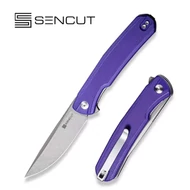 Sencut Scitus zsebkés D2 penge  lila G-10 markolat