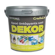Kittfort Dekor epoxi öntőgyanta szett
