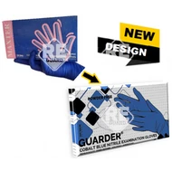 Guarder (MAXTER) kobaltkék púdermentes vizsgálókesztyű 100db-os XL-es méret