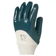 Nitril, kék munkavédelmi  kesztyű, 8--as méret 1 pár