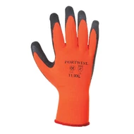 Mártott, téli kivitelű latex kesztyű,  L-es méret 1 pár