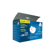 SupAir FFP2SL NR D paneles szelepes pormaszk 20db/doboz