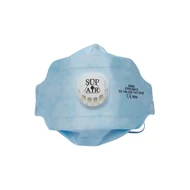 SupAir FFP2 hárompaneles szelepes szűrőfélálarc