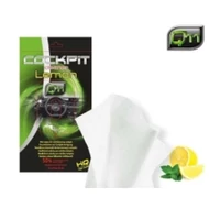 Q11 Műszerfalápló & tisztító kendő  vanília illat, matt hatás