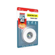 Soudal Fix All fehér kétoldalú ragasztószalag 19mm Ultraerős