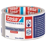 Tesa Alumínium szalag, 30mikron, védőpapírral 10m*50mm 
