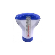 Uszoda - Mini úszó vegyszeradagoló hőmérővel 20gos tablettához