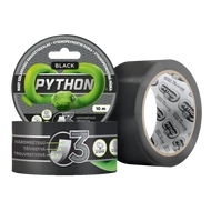 Python nagy szilárdságú ragasztószalag 48 mm x 10 m fekete