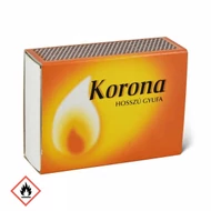 KORONA HOSSZÚ BIZTONSÁGI GYUFA