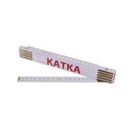 Összecsukható mérőléc 2m KATKA (PROFI, fehér, fa)