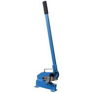 250 mm-es karos fémvágó olló, max. vágás: 5 mm-es szalag, 12 mm-es rúd, 10×10 mm-es prizmaanyag