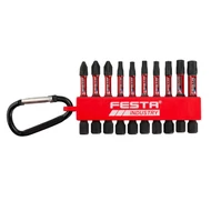 Torziós bitkészlet FESTA INDUSTRY PH-PZ-TORX S2 1/4" 50 mm 10 db