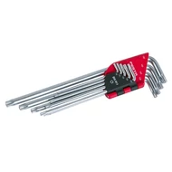 FESTA CrV hosszított TORX L-kulcs készlet, T10–T50, 9 részes
