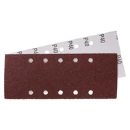 Csiszolópapír 115x280mm P40 10 lyukkal 5 db