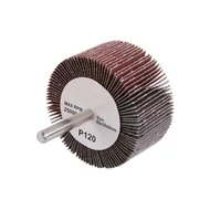 Csapos lamellás csiszolókorong 60x30x6mm P120 szár