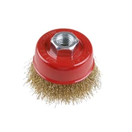 Hullámos drótkorong fazékkefe FESTA 65mm M14