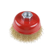 Hullámos drótkorong fazékkefe FESTA 85mm M15