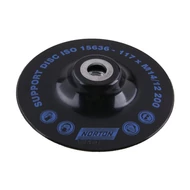 Rosttárcsa hordozótányér, 125 mm, M14 menet