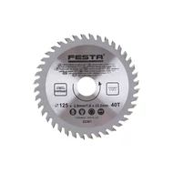 FESTA TCT keményfém lapkás körfűrészlap 125/2,8/22,2 mm40T