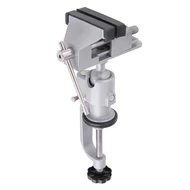 Alumínium modellező satu, 360°-ban forgatható, asztali kivitel