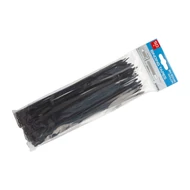 WESTBERG UV-álló fekete kábelkötegelő készlet 250x4,8mm 50 db