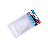 WESTBERG fehér nylon kábelkötegelő készlet (gyorskötöző / kötegelő szalag) 120x2,5mm 50 db