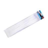 WESTBERG fehér nylon kábelkötegelő készlet (gyorskötöző / kötegelő szalag) 400x4,8mm 50 db