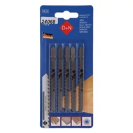 D+N fémvágó dekopírfűrészlapkészlet T-szárú (Bosch-rendszerű) HCS 75/1,45 mm, 5 db, 32225