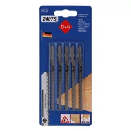 HCS szablyafűrészlapok 75/1,45 mm, 5 db, 32825