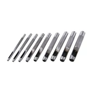 WESTBERG acél bőrlyukasztó készlet 2,5–10 mm, 9 darabos