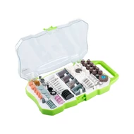 Egyenes csiszológép tartozékkészlet, 150 darabos