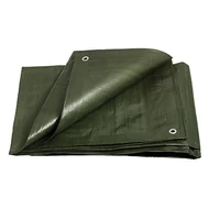 PE ponyva burkolat 10x15m 200g/1m2 zöld