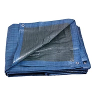 PE ponyva burkolat ECONOMY 3x5m kék