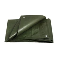 PE ponyva burkolat 3x4m 100g/m2 zöld