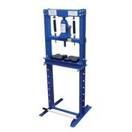 12 t hidraulikus prés, munkatartomány: 0–610 mm, tömeg: 43 kg