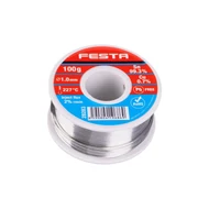 Forrasztóhuzal FESTA Sn 99.3%/0.7%Cu, 0 1mm, 100g