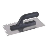 INOX fogazott simító, WESTBERG 270×125 mm, E8-as fogazat