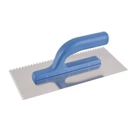 FESTA rozsdamentes fogazott simító, 280×130 mm, E4-es fogazat