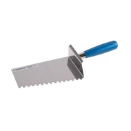 Rozsdamentes acél YTONG-kanál, 180 mm, E6-os fogazat, élkialakítással